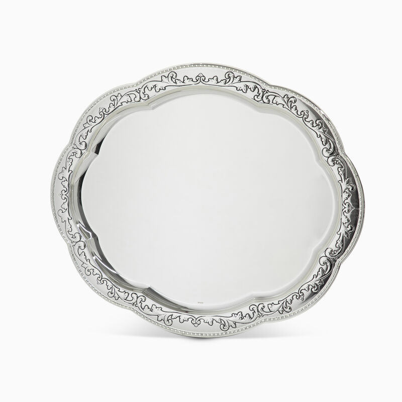 YOSEMITE OVAL TRAY (AG) PLATED