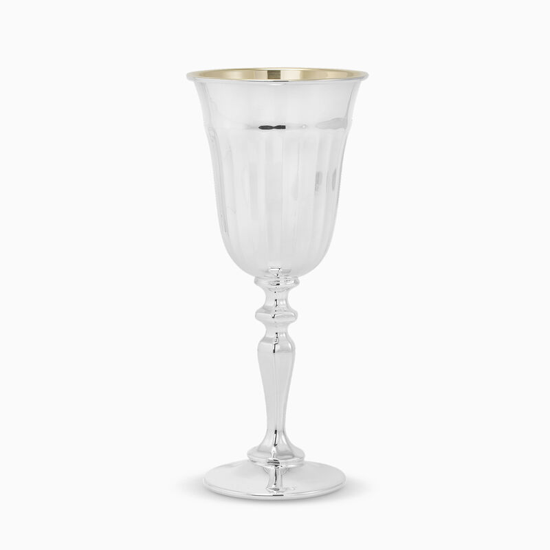 Bareket Kiddush Cup With Stem Sterling Silver 