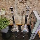 Comino Candlesticks Decorated Silver Large 