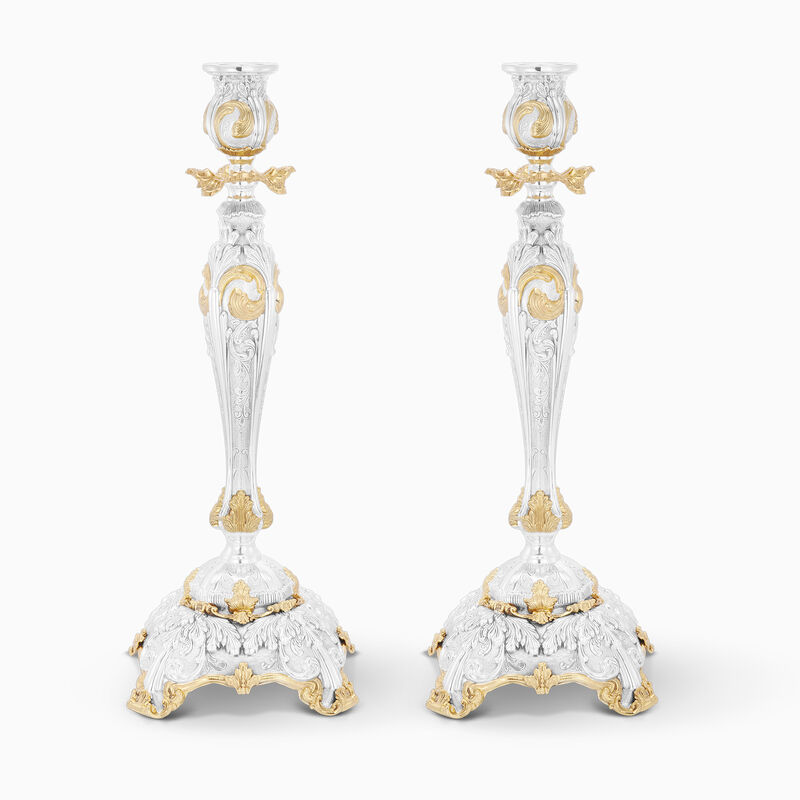 Chianti Candlesticks Selective Gold Silver 