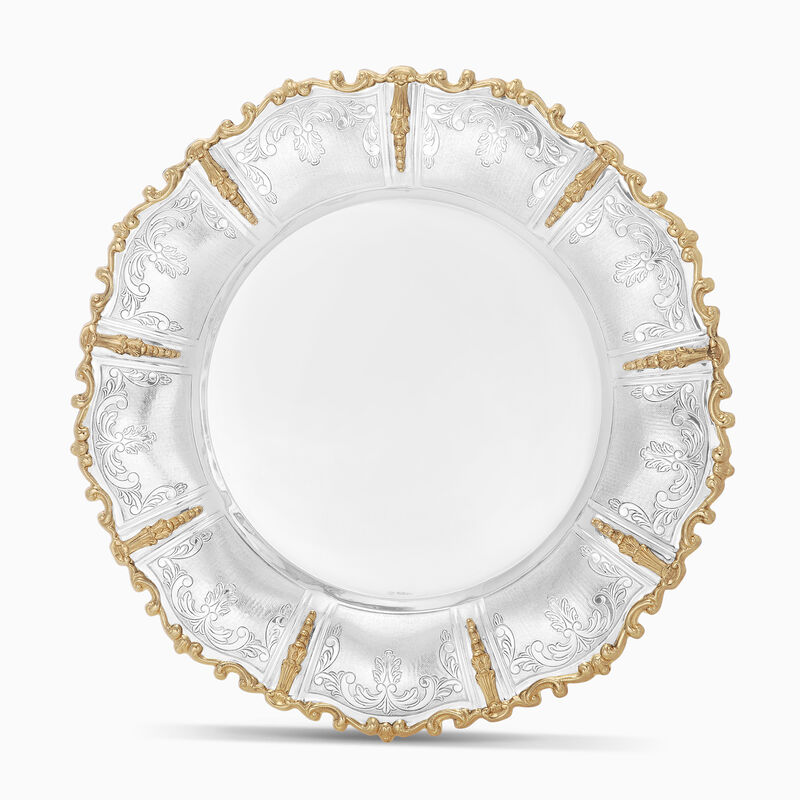 ROUND LIBORNO TRAY