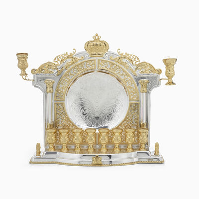 KARLOS MENORHA WALL SMALL GOLD 