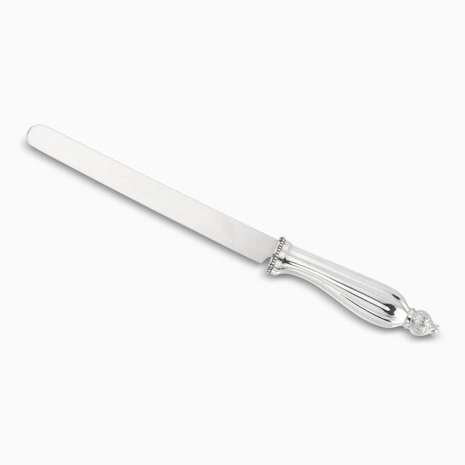 Bellagio Knife Oval Smooth Sterling Silver 
