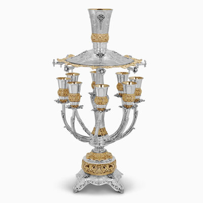 Royal Wine Fountain 8 Cups Sterling Silver 