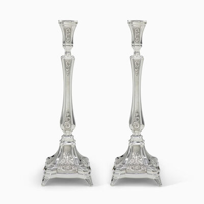 Matityahu Decorated Candlesticks Medium 