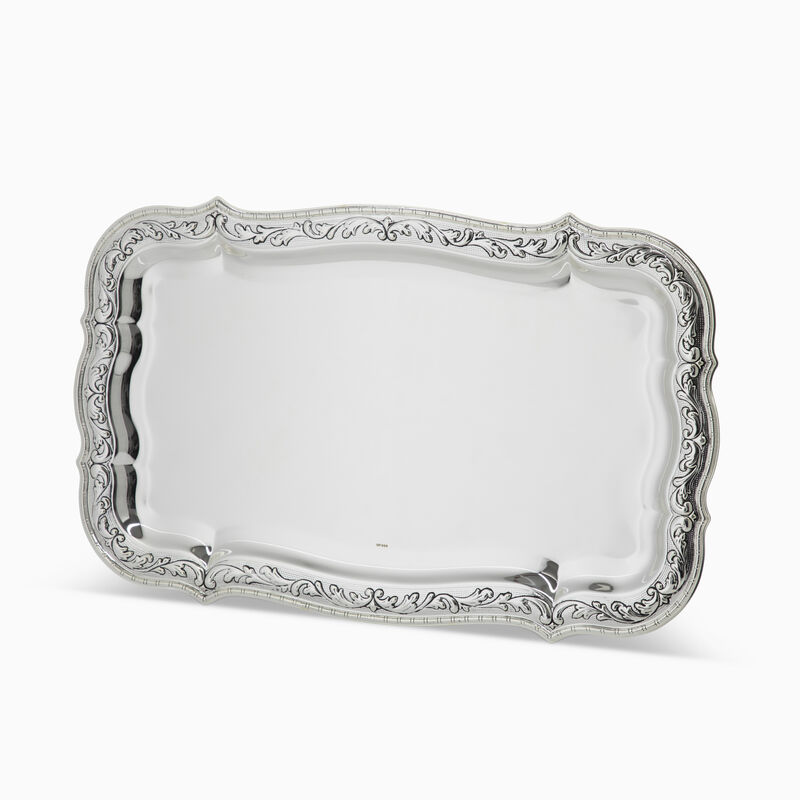YOSEMITE RECT. TRAY(AG) PLATED 