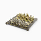 44CM ARCHERS METAL CHESS SET 