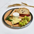 ARTI S.S. & WOOD ROUND PLATE ARTI S.S. & WOOD ROUND PLATE
