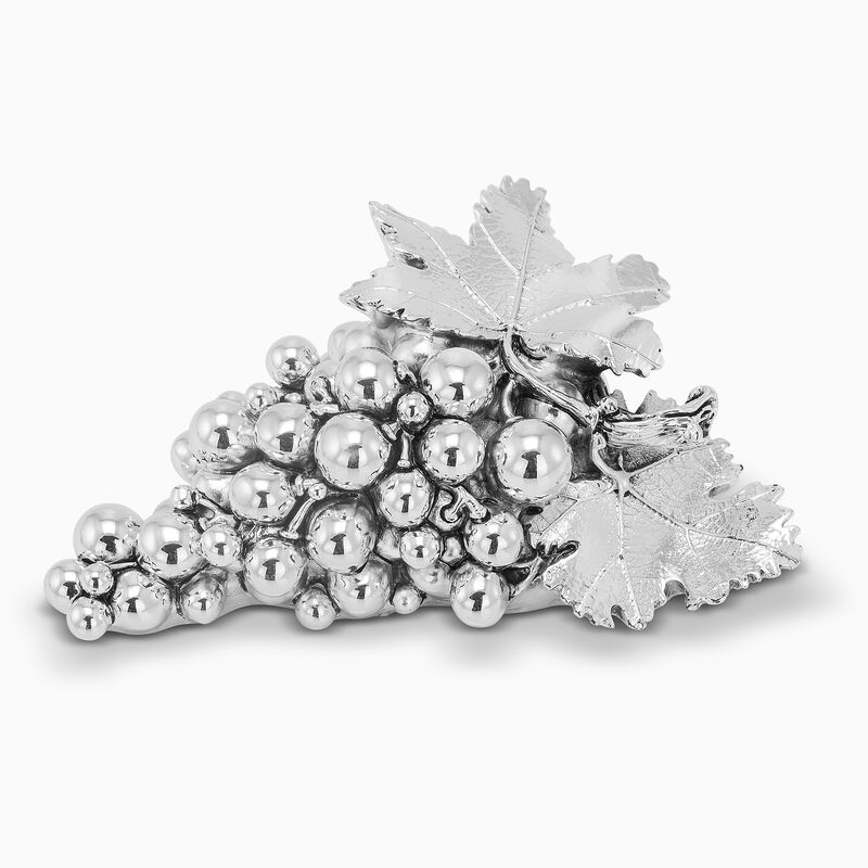 Cluster Grape- Large Silver Plated 