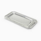 PLATED RECTANGULAR TRAY+ GLASS PLATED RECTANGULAR TRAY+ GLASS