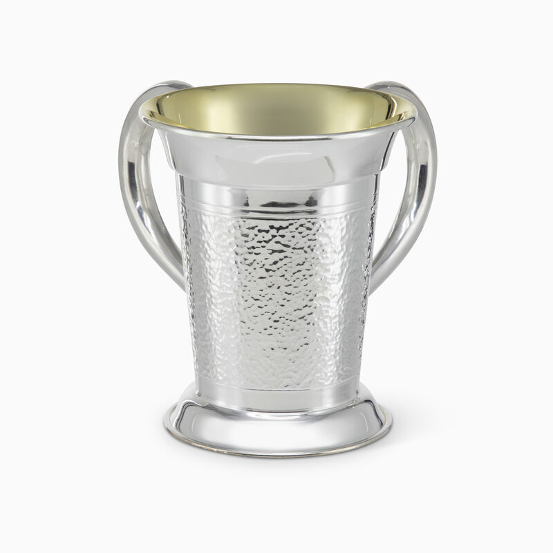 HAMMERING WASHING CUP PLATED 