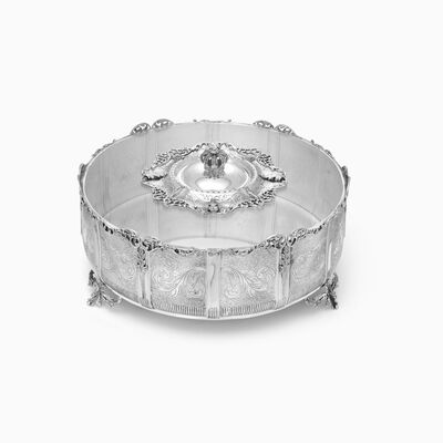 BRUNI MATZAH BOX ROUND 