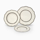 18PCS HARMIONI DINNER SET SILV 