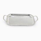 TRAY RECT. ORNAMENTED PLATED 