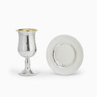 Hammering Cup on Leg Silver-Plated Hammering Cup on Leg Silver-Plated