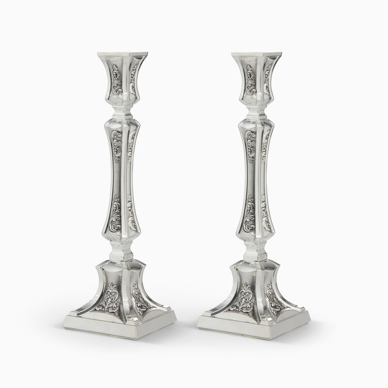 BARAK CANDLESTICKS DEC. SMALL 