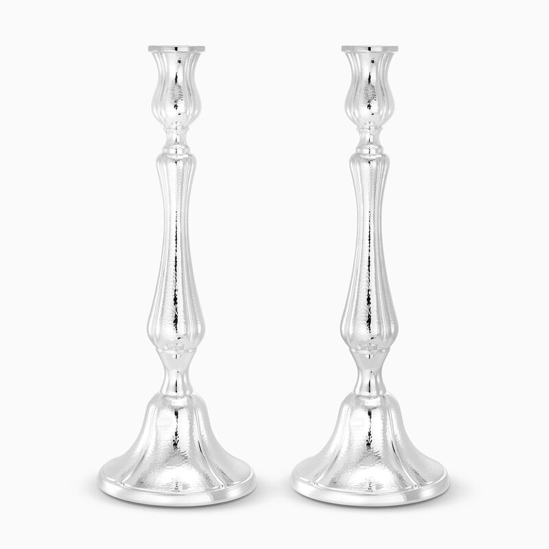 Companello Candlesticks Large Sterling Silver 