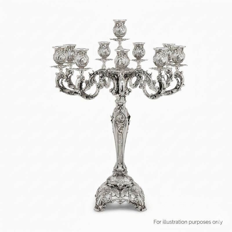 KIANTI CANDELABRA 13 ARMS BRAS 