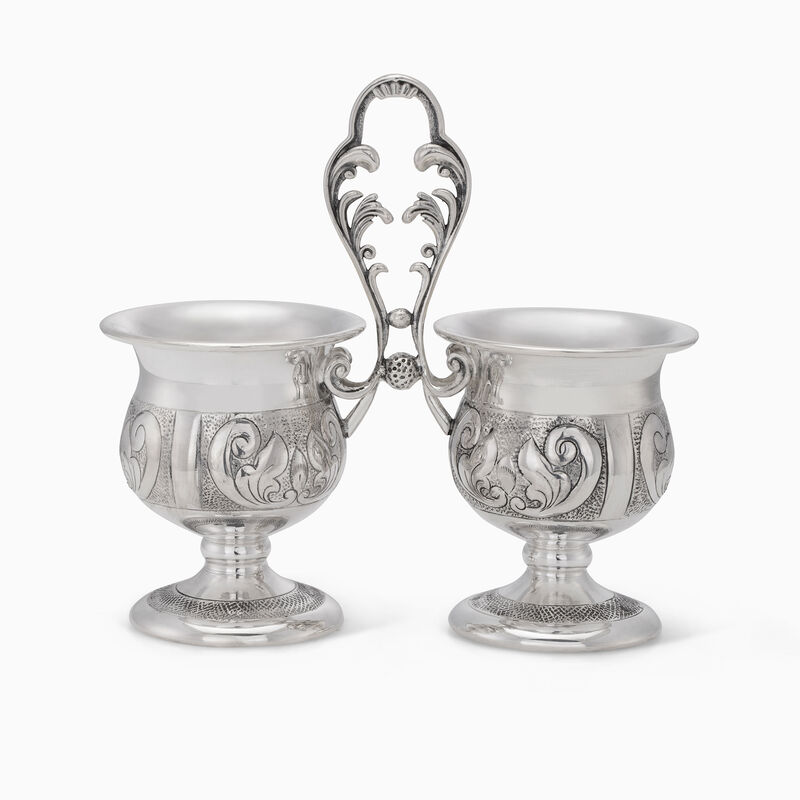 Buket Double Salt Silver-Plated