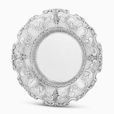 Cordelia Small Eliyahu Pesach Plate Sterling Silve