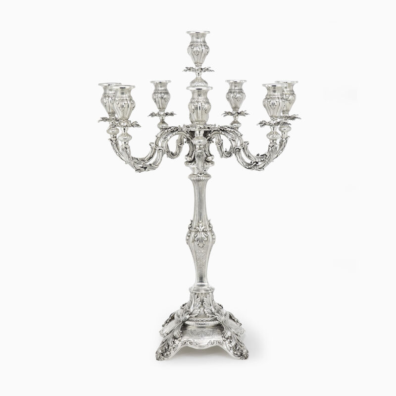 GONA CANDELABRA 8 ARMS BRASS 