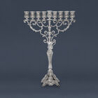 Gona Leaves Menorah Italien Sterling Silver 