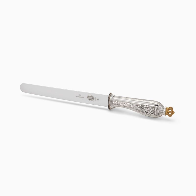 Genova Smooth Golden Challah Knife Non-Serrated