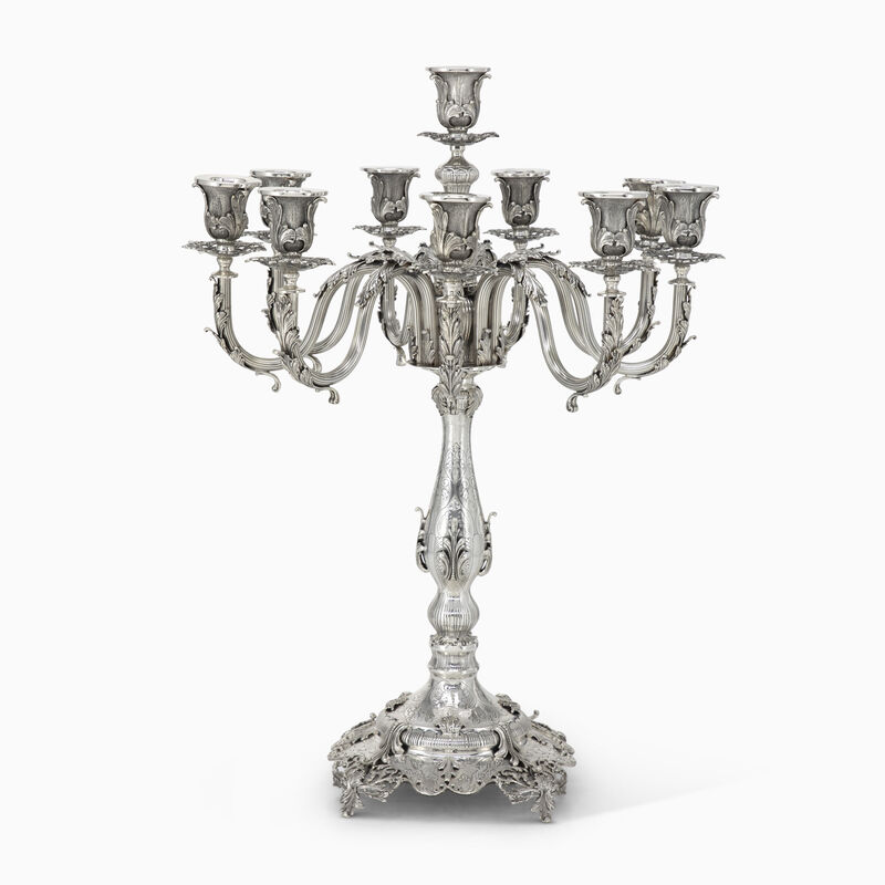BRUNI 10 BRANCHES CANDELABRA 