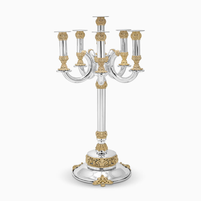 Royal Candelabra 6 Branch Sterling Silver
