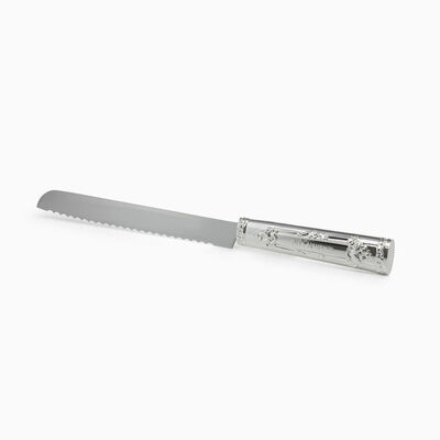 Challah Knife Forma Silver-Plated 
