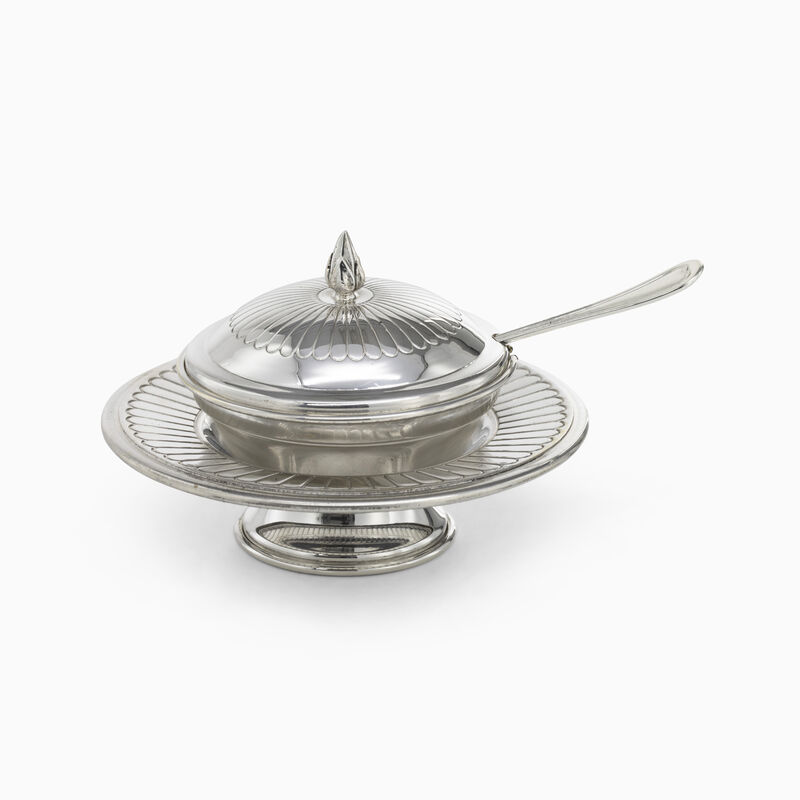 LINYA SERVING DISH PLATED