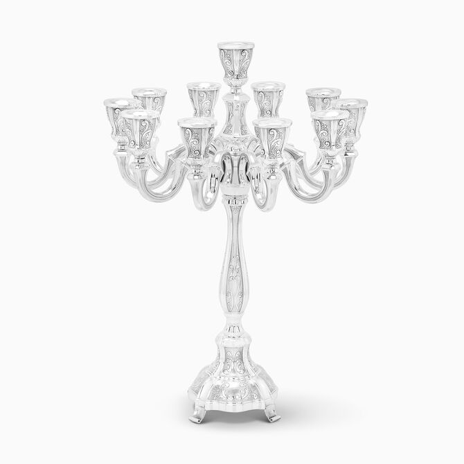 Bell Decorated Candelabra 11 Branch Small