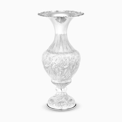 Torino Ruz Vase Medium Sterling Silver 