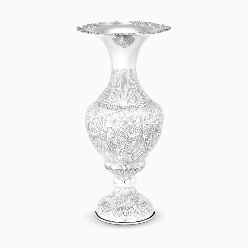 Torino Ruz Vase Medium Sterling Silver