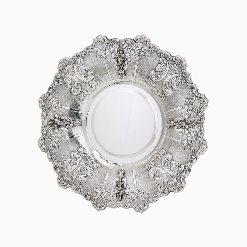 Compilo Medium Eliyahu Pesach Plate Sterling Silve
