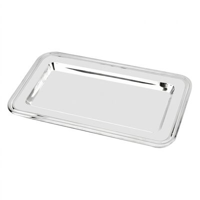 MILA SMALL RECT. TRAY PLATED 