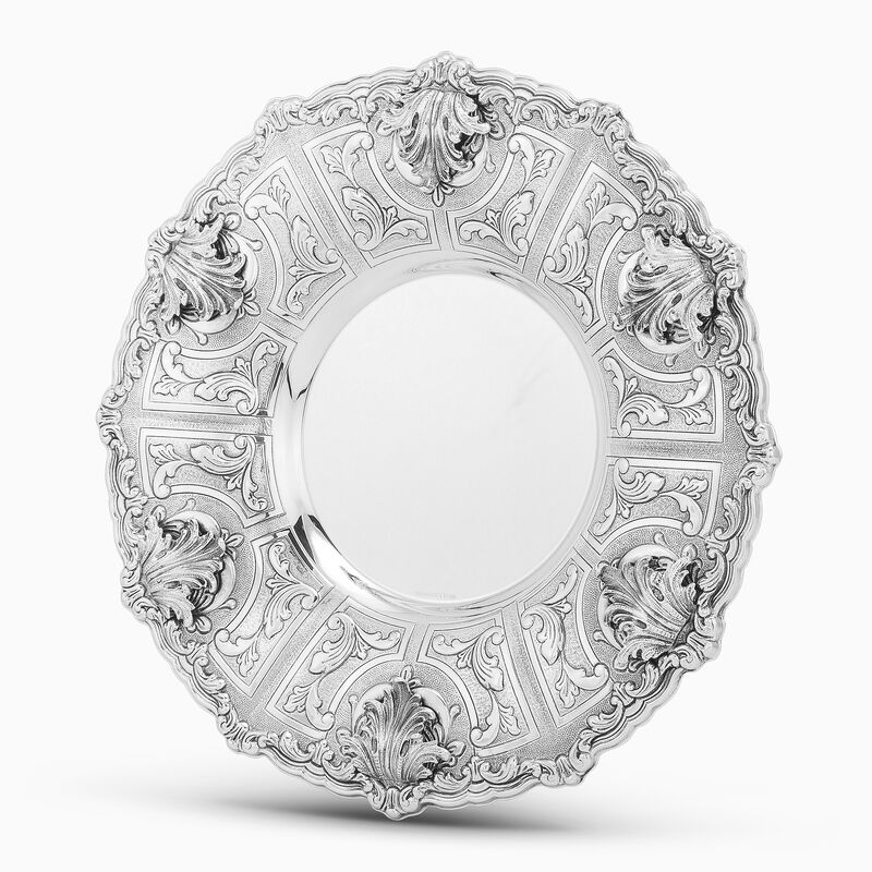 Dor Bottle Tray Large Sterling Silver
