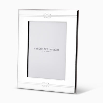 Infinity Silver Plated Photo Frame 