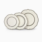 18PCS HARMIONI DINNER SET SILV 