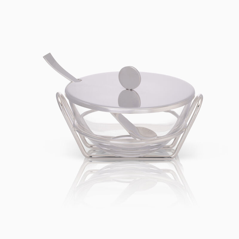 NAPOLI SERVING BOWL PLATED 