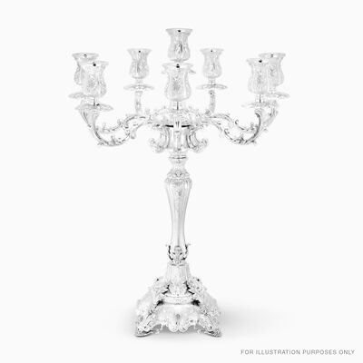 GOLA CANDELABRA 11 BRANCHES LARGE STERLING SILVER 