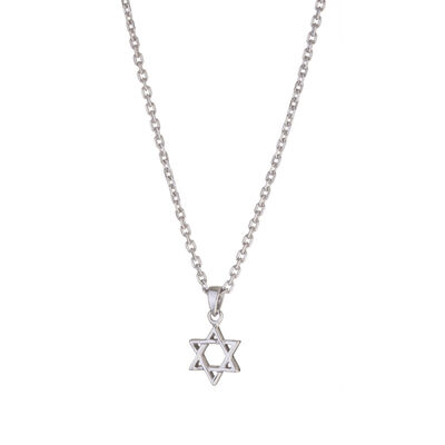 Star of David Pendant צ Silver 