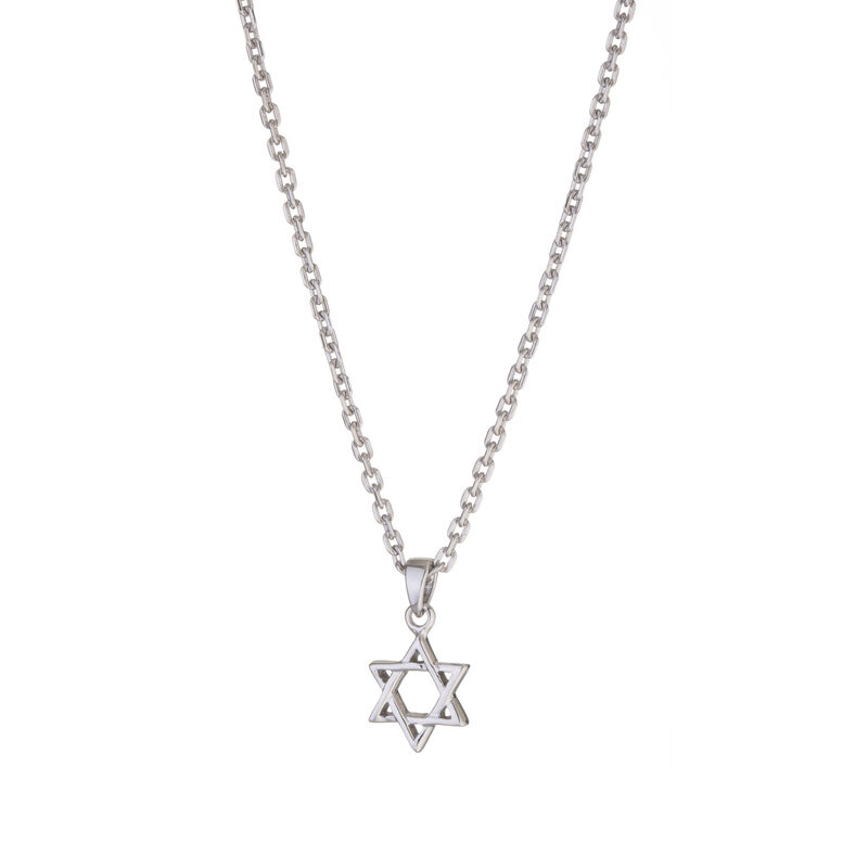 Star of David Pendant צ Silver