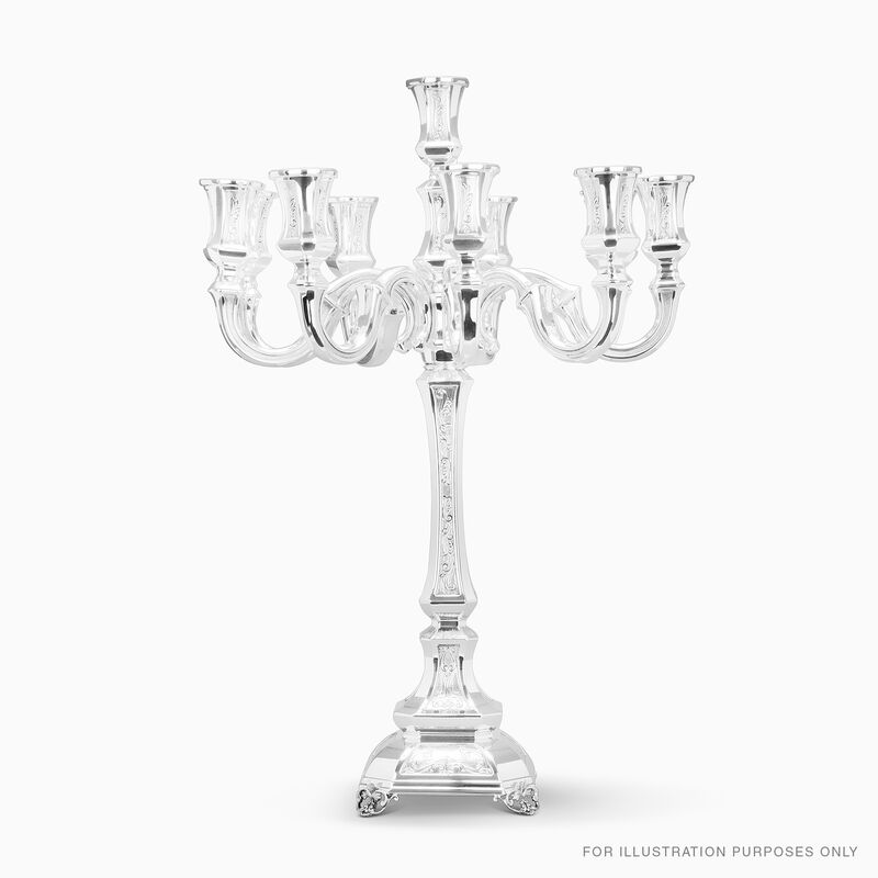 OCTAGONAL LARGE CANDELABRA 11