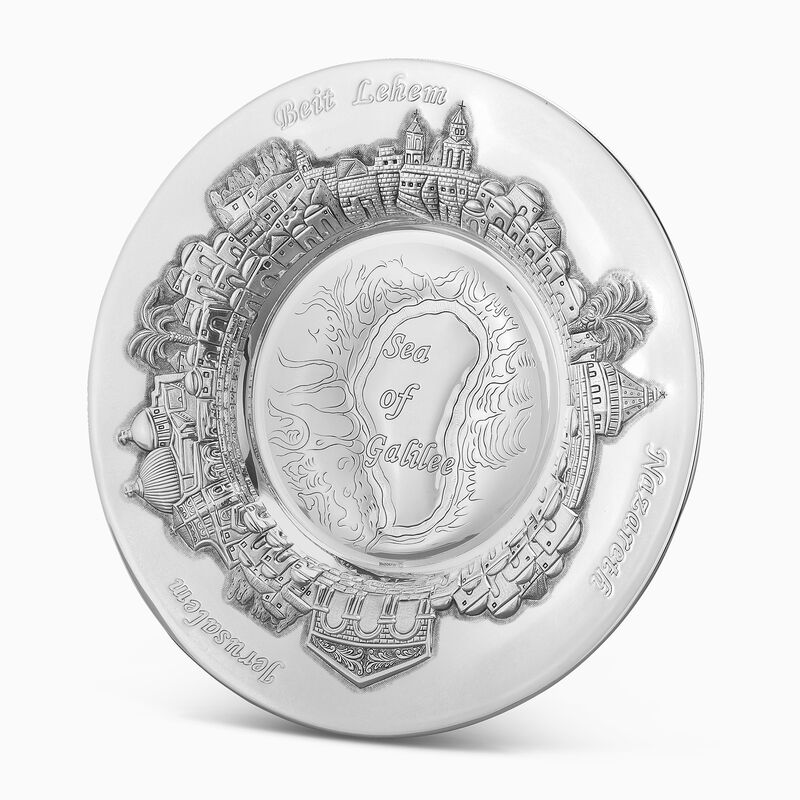 Holy Land Tray Sterling Silver