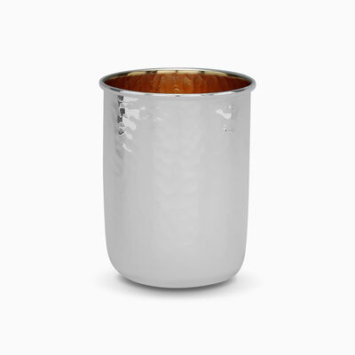 HAMMERING KIDDUSH CUP SPECIAL STERLING SILVER 
