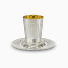 LINYA CUP+PLATE SET PLATED 