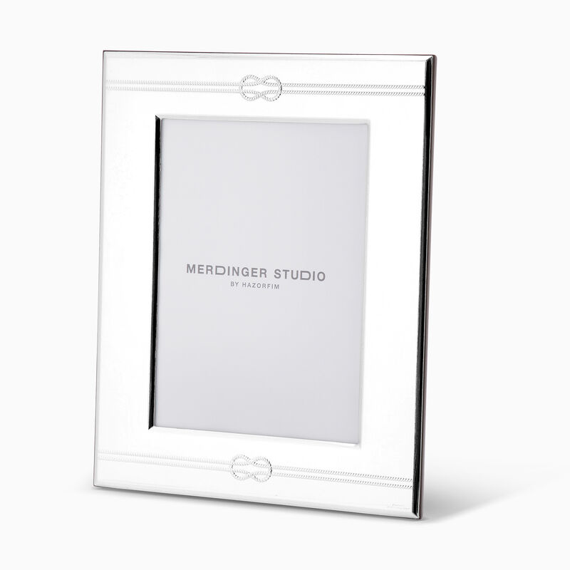 Infinity Silver-Plated Photo Frame