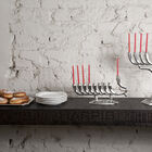 Merdinger Menorah For Wax Candles Small 