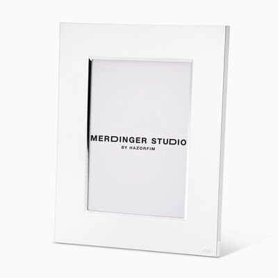 Classic Wide Silver-Plated Photo Frame 